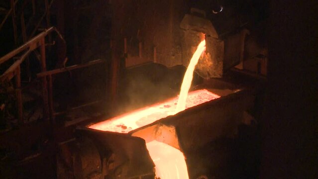 copper smelting
