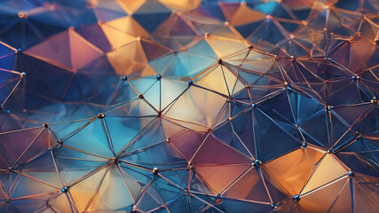 Fototapeta premium Abstract geometric background. Abstract Modern geometric Backgrounds.. AI generated image