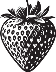 strawberry of a vector illustration 