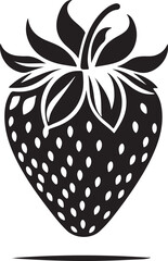 vector illustration of a strawberry