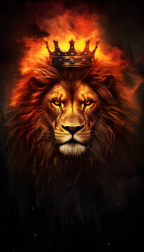 Fire Devil Lion