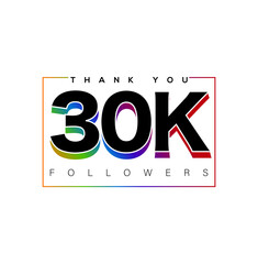 30k followers thanks icon