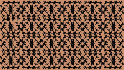 seamless pattern with a pattern of a snake
