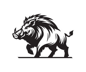 Fototapeta premium Wild Boar Logo
