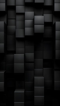 Black Geometric Wallpaper © Harun