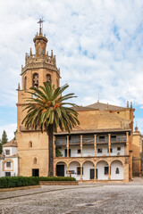 Fototapeta na wymiar Church of Santa María la Mayor (Ronda)