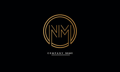 NP, PN, N, P Abstract Letters Logo Monogram © grafic.ustani