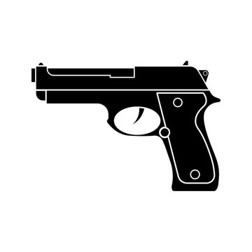 firearm vector icon
