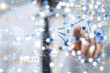 code data concept in hand