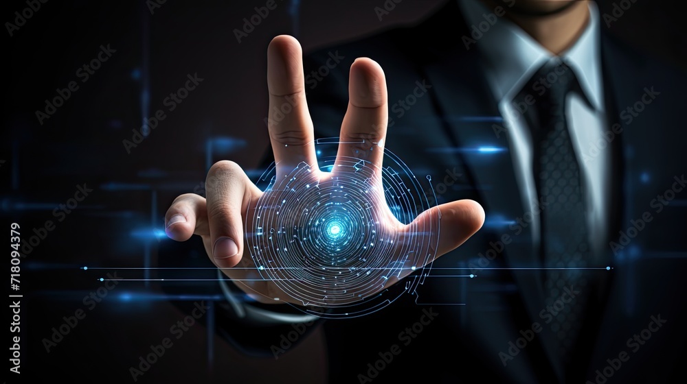 Aufkleber network security system. cyber security ransomware email phishing encrypted technology, digital info