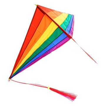 Small Flying Rainbow Kite