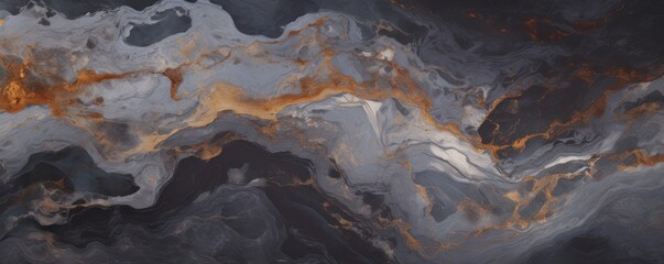 Obraz premium Dark grey natural marble texture, stone background