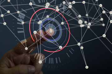 people network structure HR - Human resources management and recruitment