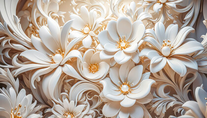 Wedding card series, beautiful formal wedding decoration