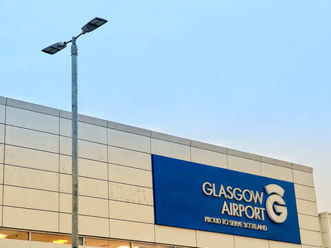 Terminal building of Glasgow Airport