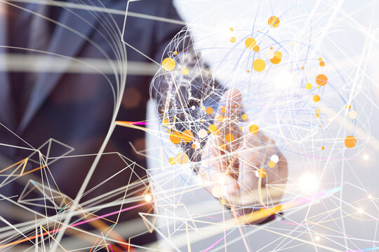 Futuristic wave, Futuristic data stream