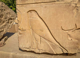 Karnak Temple is dedicated to the temple complex of Ancient Egypt. Thebes, Karnak, Luxor, Egypt
