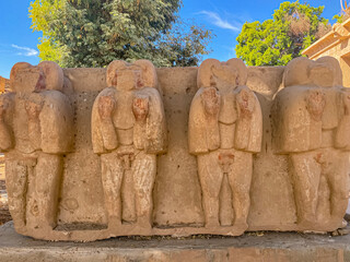 Karnak Temple is dedicated to the temple complex of Ancient Egypt. Thebes, Karnak, Luxor, Egypt