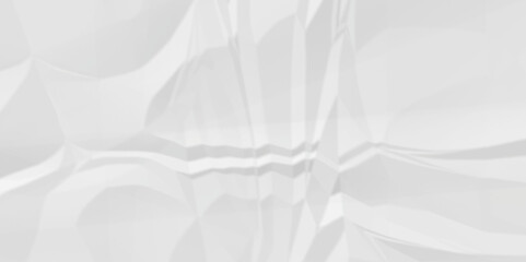White paper crumpled texture. white fabric textured. crumpled white paper background. panorama white paper texture background, crumpled pattern texture background.