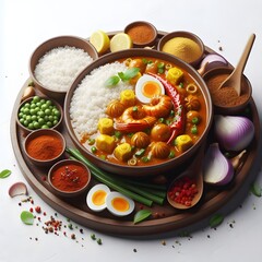 Delicious Spicy Curry Food