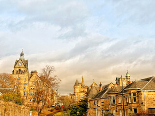 Cityscape of Stirling, Scotland