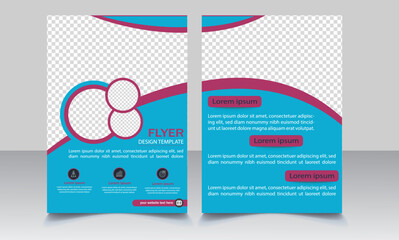 Brochure design, cover modern layout, poster, flyer in A4 for using personal or marketing purposes. Creative and Clean abstract Business vector template. Easy to use and edit.