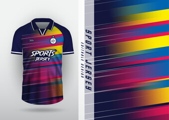 Background sublimation outdoor sports jersey football jersey futsal jersey running jersey racing workout colorful gradient pattern