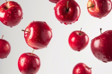 shiny red apples pattern flying pattern