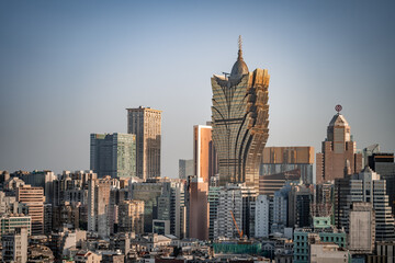 Obraz premium Macau Skyline during the day