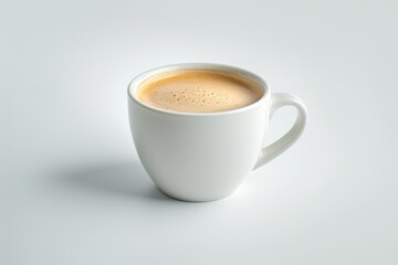 photo of white cup of coffe