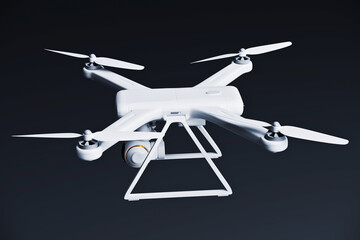 drone 3d model - 718126775
