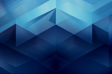 Abstract blue geometric shapes background