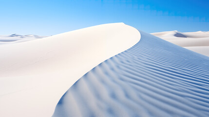 complete in white winter wallpaper, blue sky