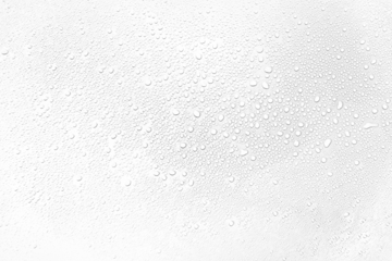 Isolated water drops against transparent background.