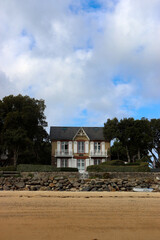 Landhaus am Strand der Insel Noirmoutier, Frankreich