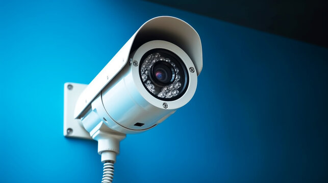 Modern CCTV camera security system for protection