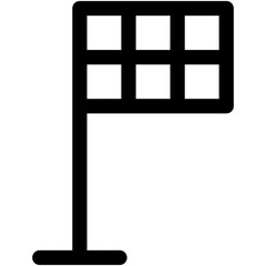 Race Flag Vector Icon