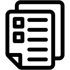 Checklist Vector Icon