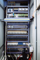 Electrical switchgear equipment in the switchgear cabinet