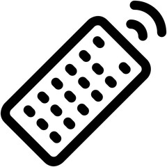 Remote Vector Icon