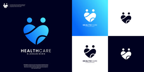 Medical logo, health care logo design for your business company