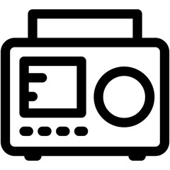 Boombox Vector Icon