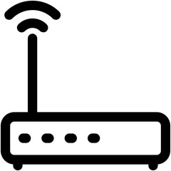Wifi Router Vector Icon