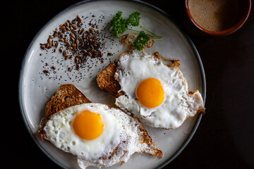 Eggs, food, healthy, proteins, toast