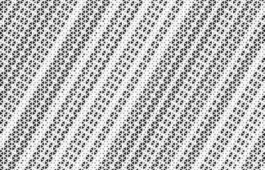 Triangular Halftone Texture Retrowave Vector Geometric Technology Abstract Background. Half Tone Triangles Retro Colored Pattern. Minimal 80s Style Dynamic Tech Structure Wallpaper