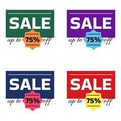 Sale. Up to 75% off. 4 color options.