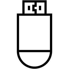 USB Vector Icon