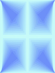 field composition and color with shades of blue