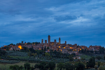 San Gimignano, UNESCO site, Tuscany, Italy