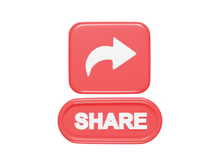 Shear icon 3d render illustration